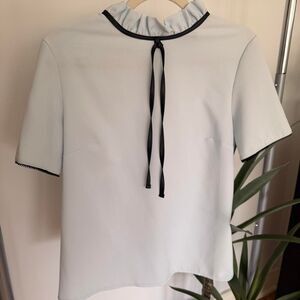 Reclaimed Vintage Women's Blue Blouse